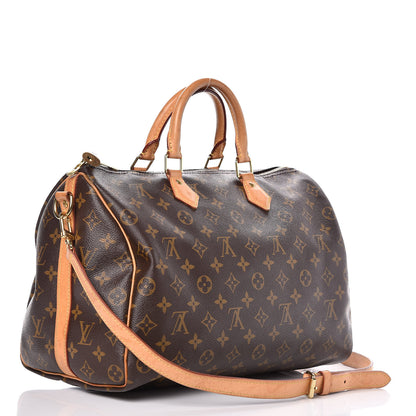 Louis Vuitton Monogram Speedy Bandouliere 35 4 of 25