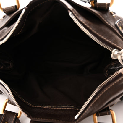 Chloe Calfskin Medium Paddington Satchel Chocolate 5 of 9