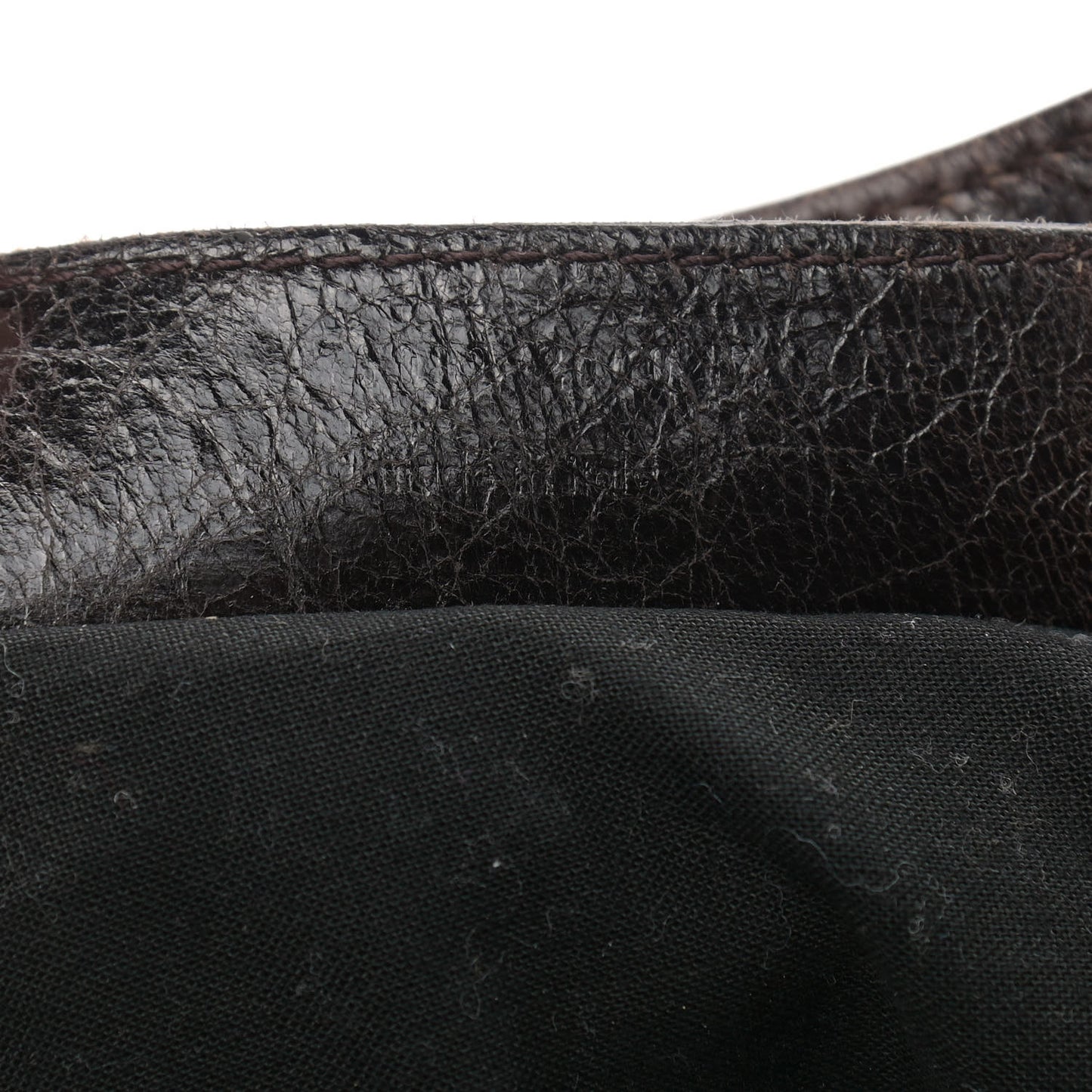 Chevre Giant 21 Gold Hardware Part Time Dark Brown