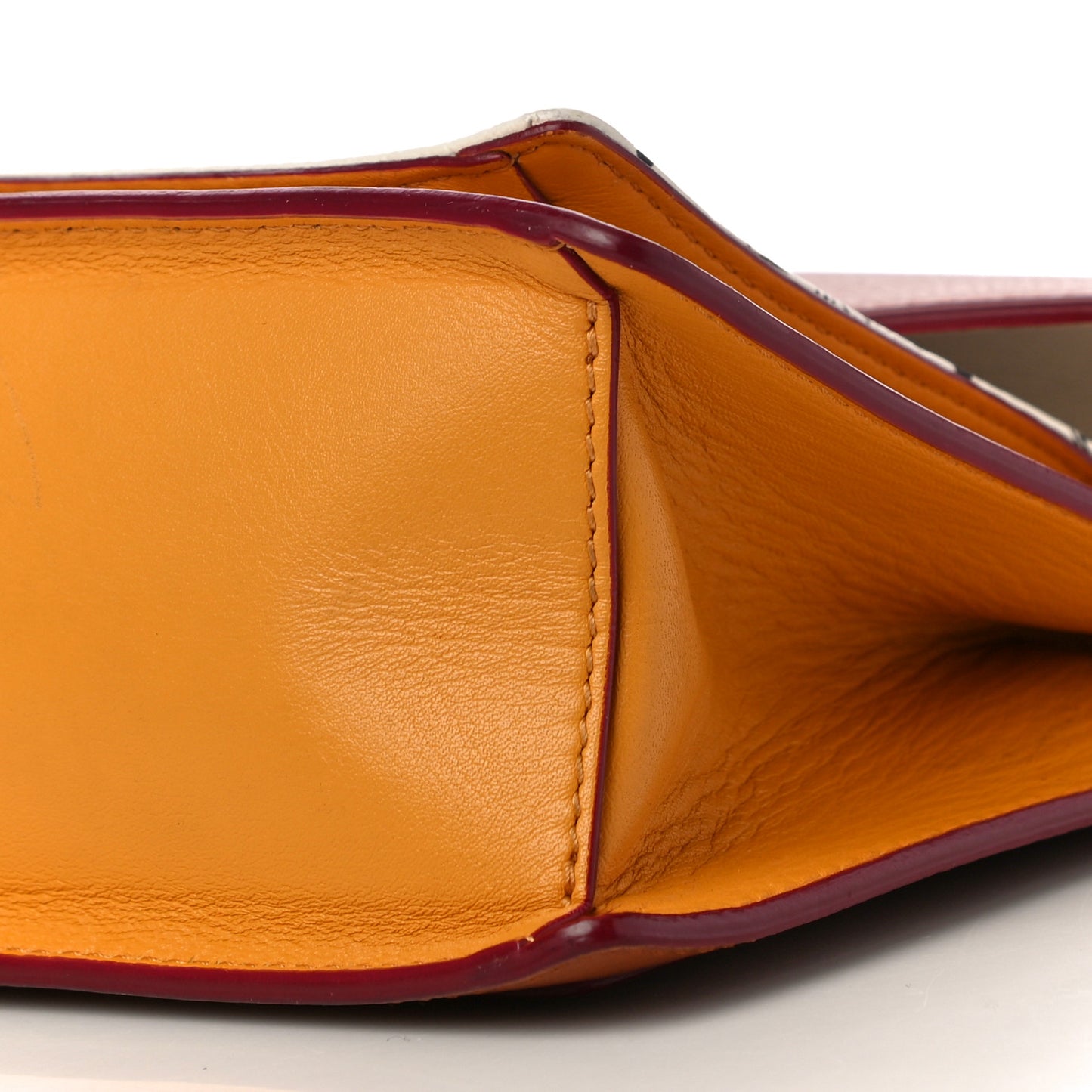 Visetos Small Patricia Block Satchel White