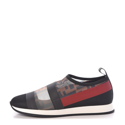 Fendi Technical Mesh FF Sneakers 35 Tobacco Red 1 of 7