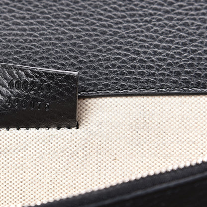Gucci Pebbled Calfskin Small Dionysus Shoulder Bag Black 7 of 12