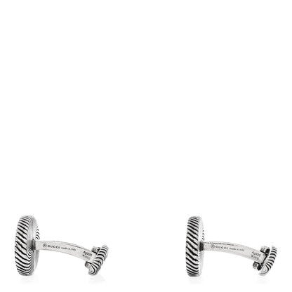 Gucci Sterling Silver Marmont Cufflinks 3 of 5