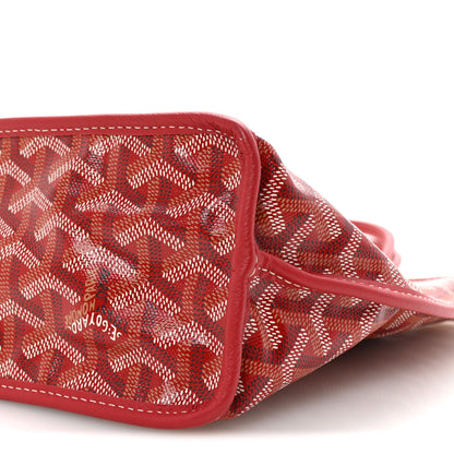 Goyard Goyardine Reversible Mini Anjou Red 10 of 10