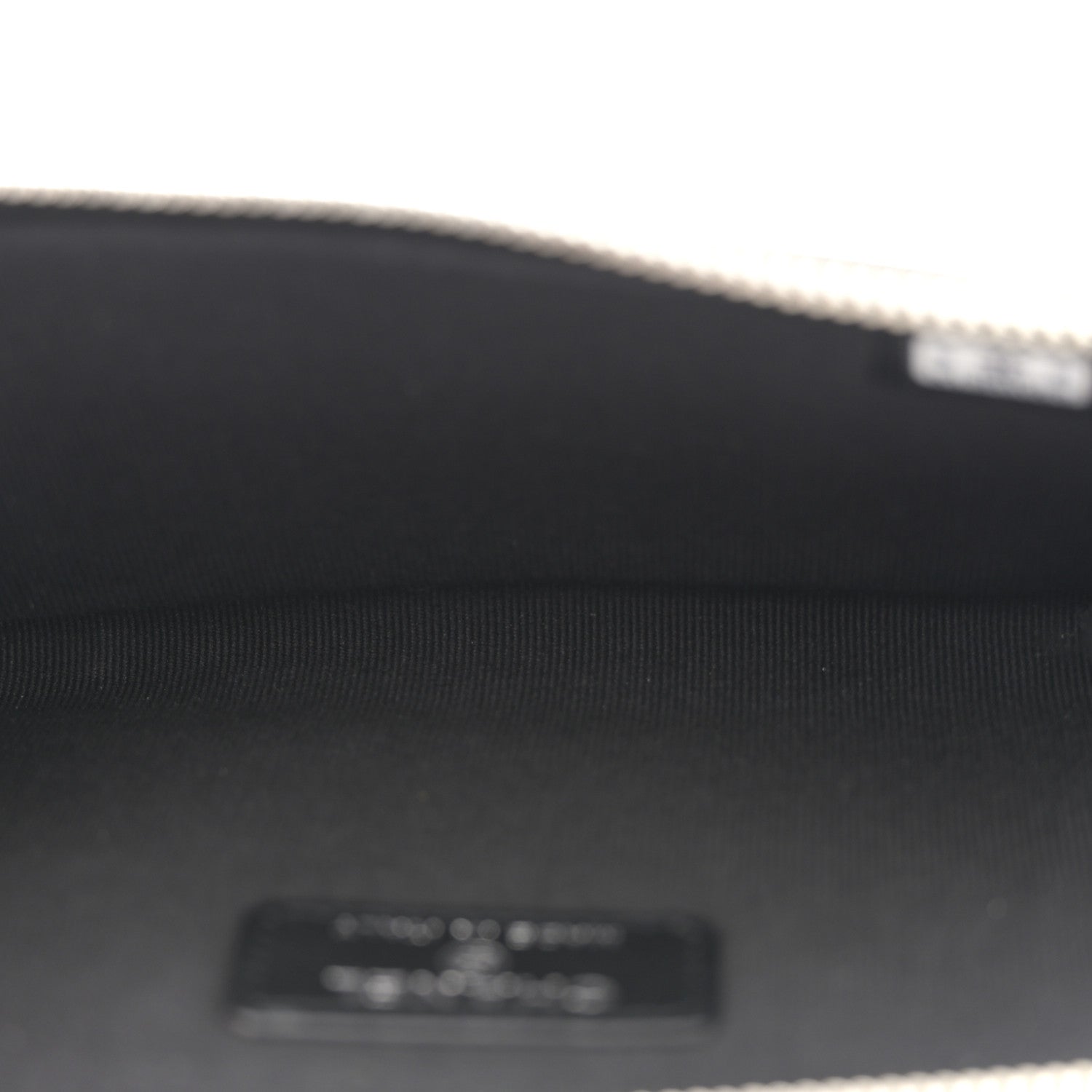 Chanel Lambskin Quilted Studded CC Zip Card Holder Black 5 of 8