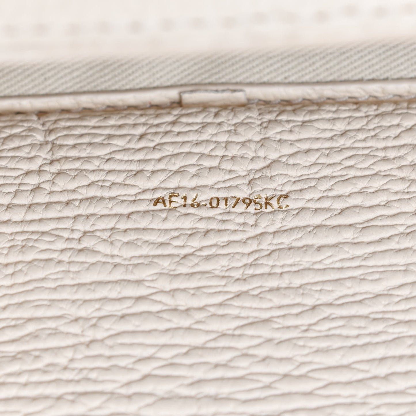 Textured Calfskin Medium Pashli Satchel Milk