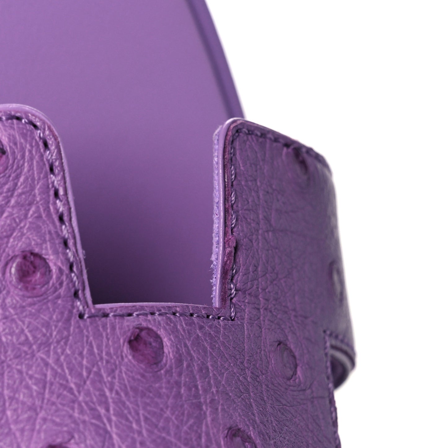 Ostrich Oran Sandals 36 Violet