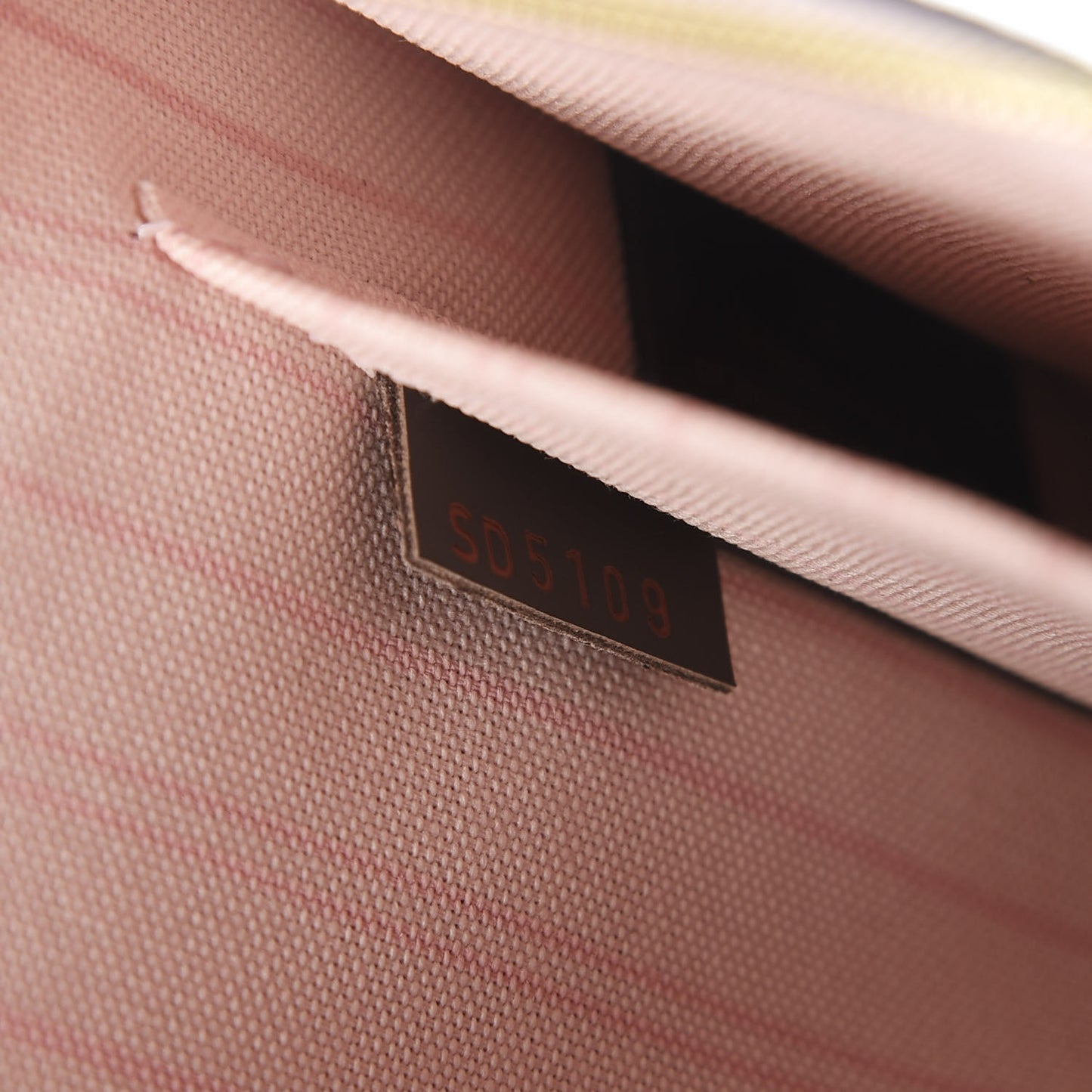 Damier Ebene Neverfull MM GM Pochette Rose Ballerine