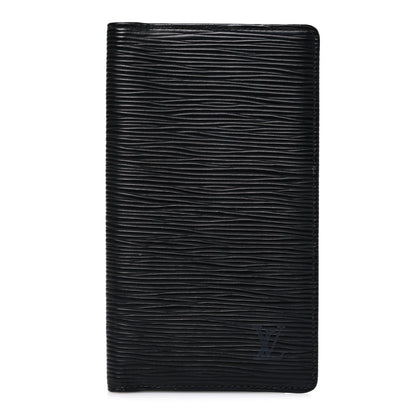 Louis Vuitton Epi Pocket Agenda Cover Black 1 of 8