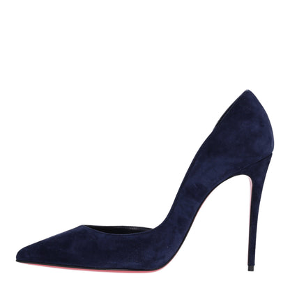 Christian Louboutin Suede Iriza 100 Pumps 38.5 Obscur 1 of 9