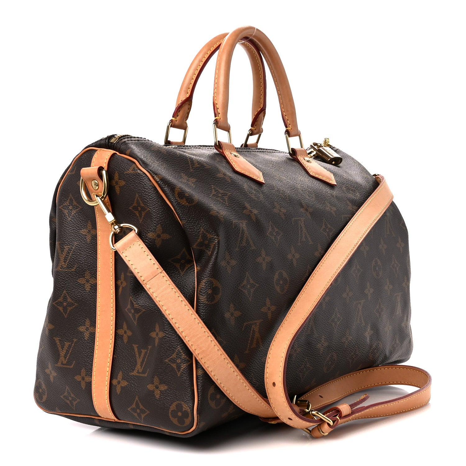 Louis Vuitton Monogram Speedy Bandouliere 35 3 of 12