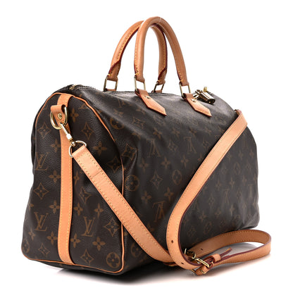 Louis Vuitton Monogram Speedy Bandouliere 35 3 of 12