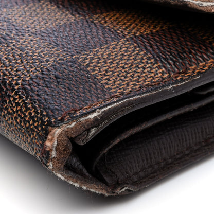 Louis Vuitton Damier Ebene Porte Tresor International Wallet 7 of 9