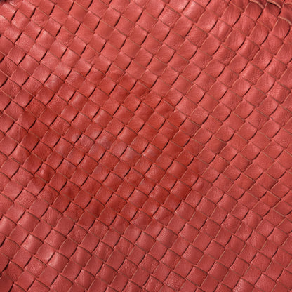 Bottega Veneta Nappa Intrecciato Large Veneta Hobo Red 5 of 5