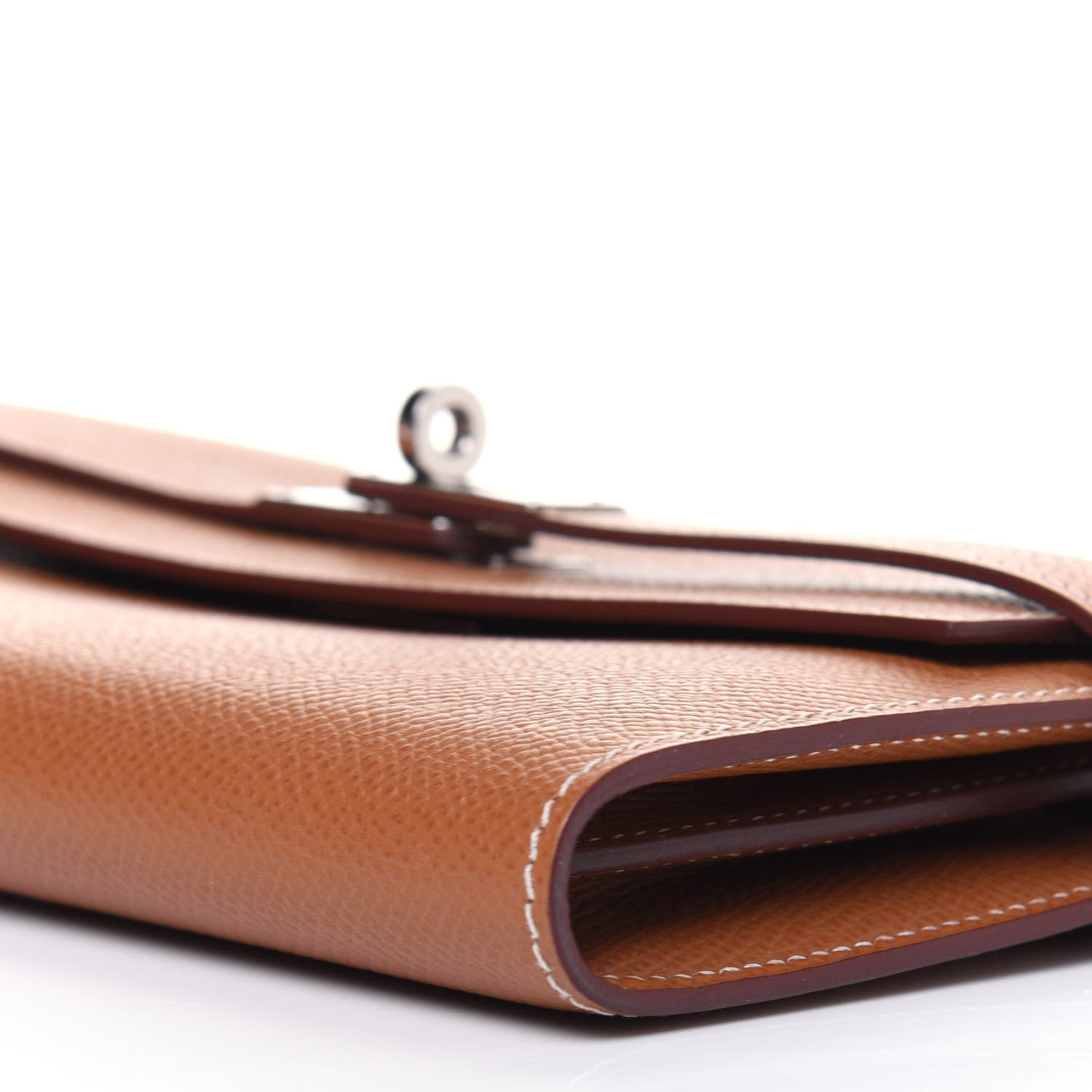 Hermes Epsom Kelly Longue Wallet Gold 10 of 14