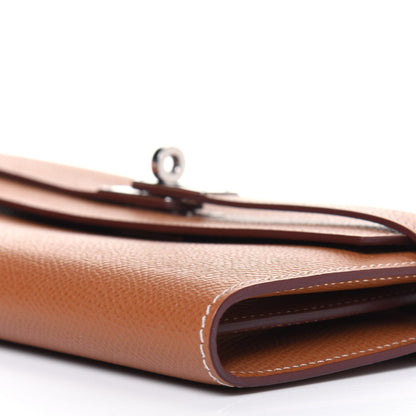 Hermes Epsom Kelly Longue Wallet Gold 10 of 14