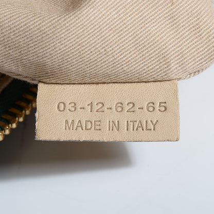 Chloe Calfskin Python Medium Marcie Satchel Green Blue 17 of 18