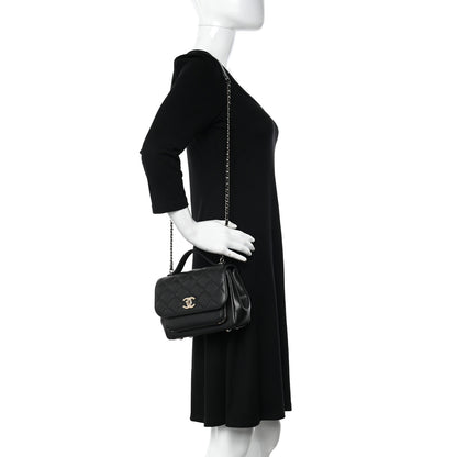 Chanel Caviar Quilted Small Business Affinity Flap Black 2 of 11