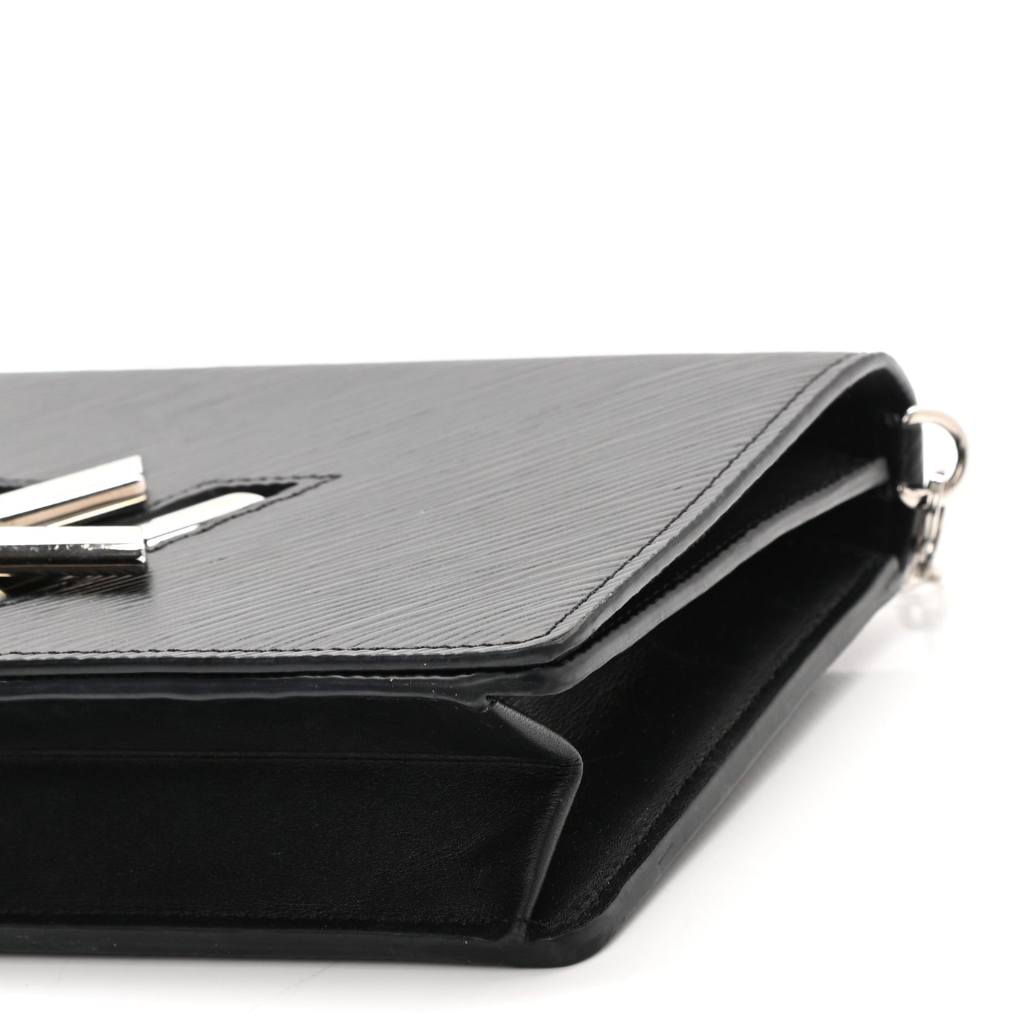 Epi Twist Belt Chain Wallet Black