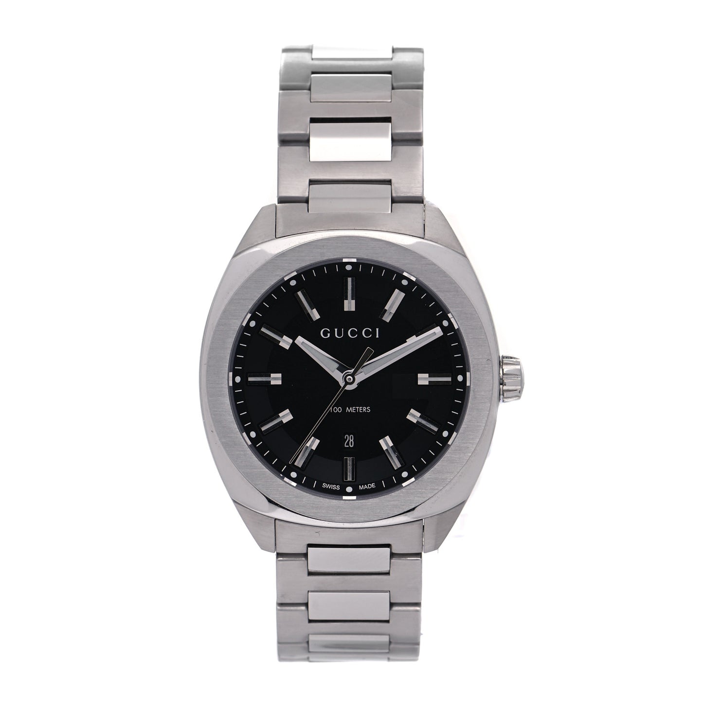 Stainless Steel 36mm G-Timeless Quartz Watch Black