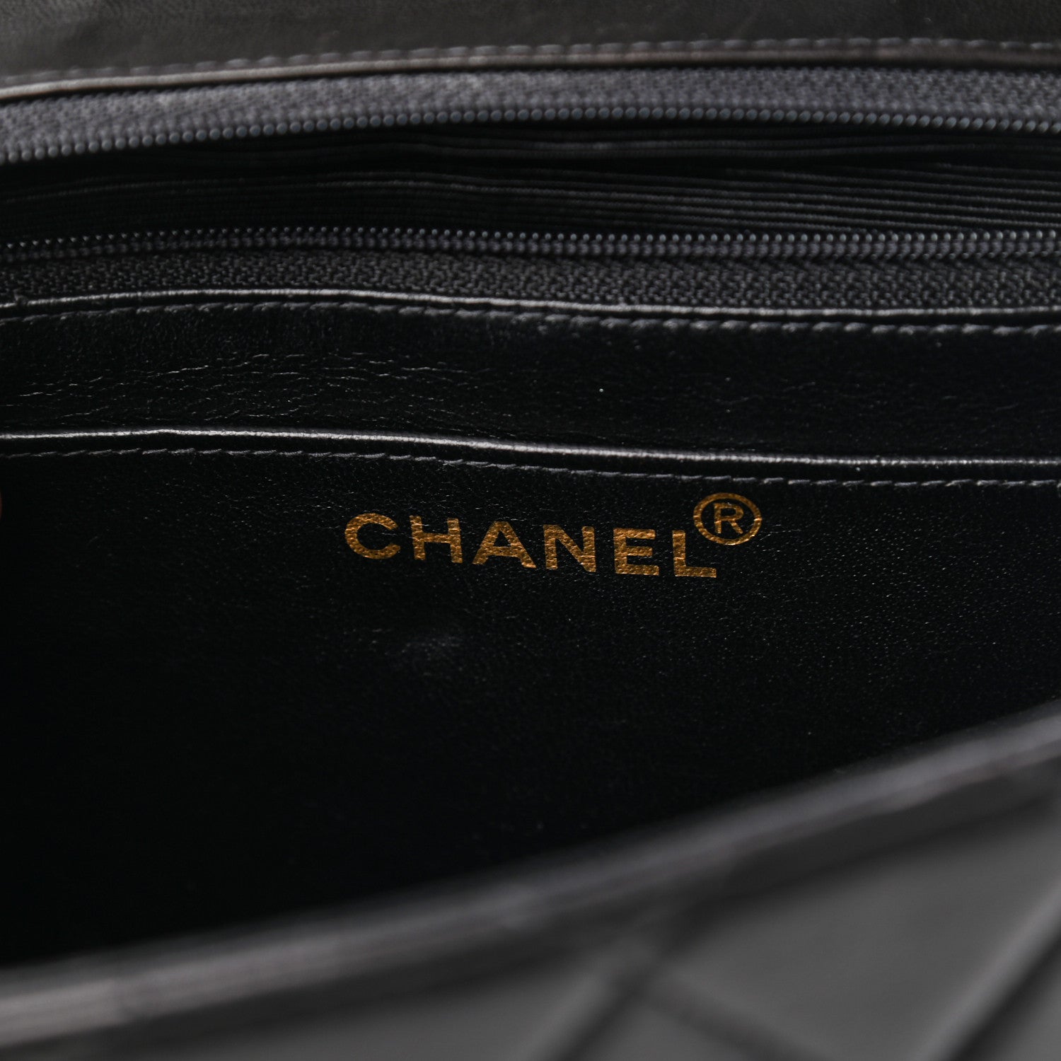 Chanel Lambskin Quilted Jumbo Single Flap Black 8 of 9