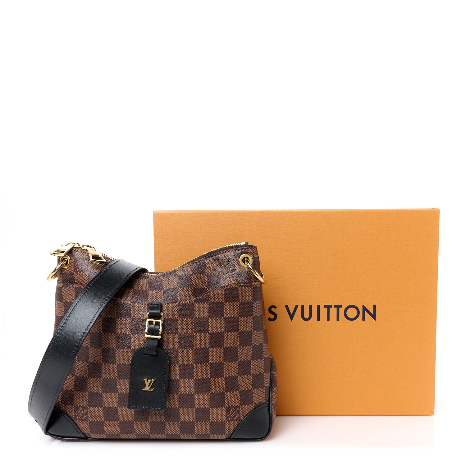 Louis Vuitton Damier Ebene Odeon PM Black 11 of 11