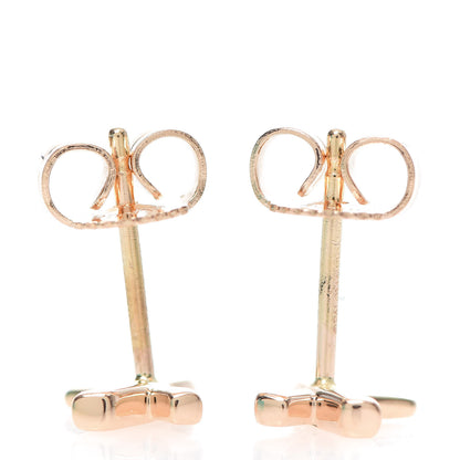 Tiffany 18K Rose Gold Mini Paloma's Graffiti X Earrings 3 of 4
