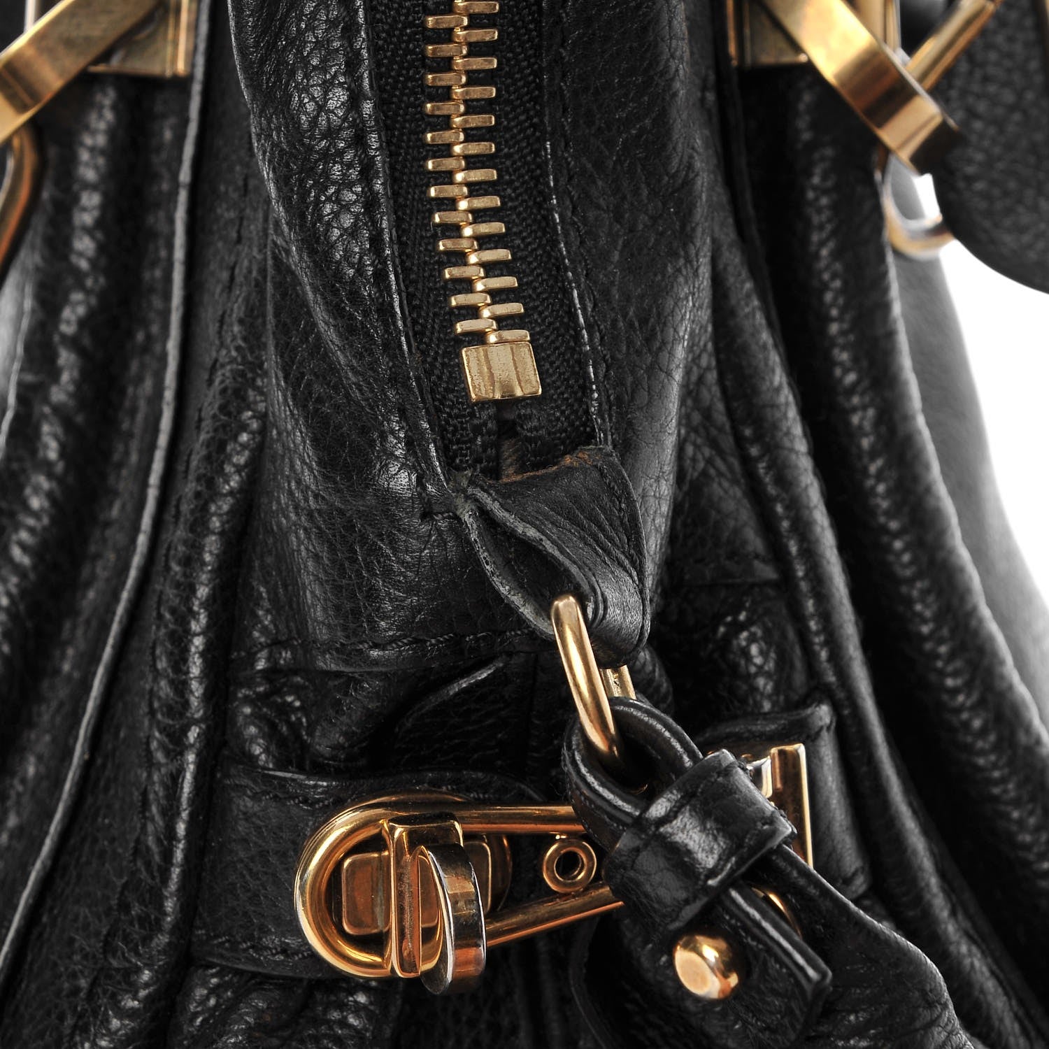 Chloe Calfskin Medium Paraty Black 13 of 14