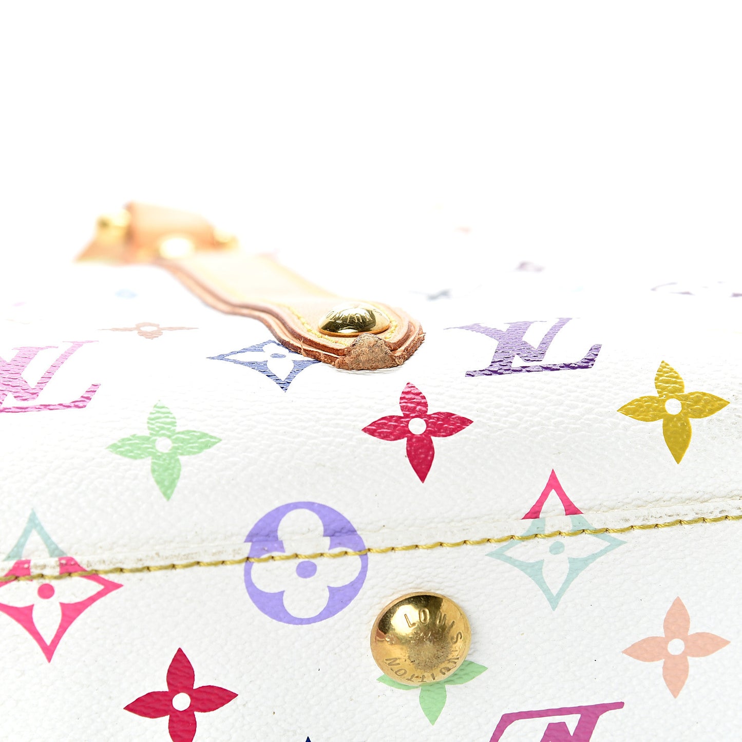 Monogram Multicolor Aurelia MM White