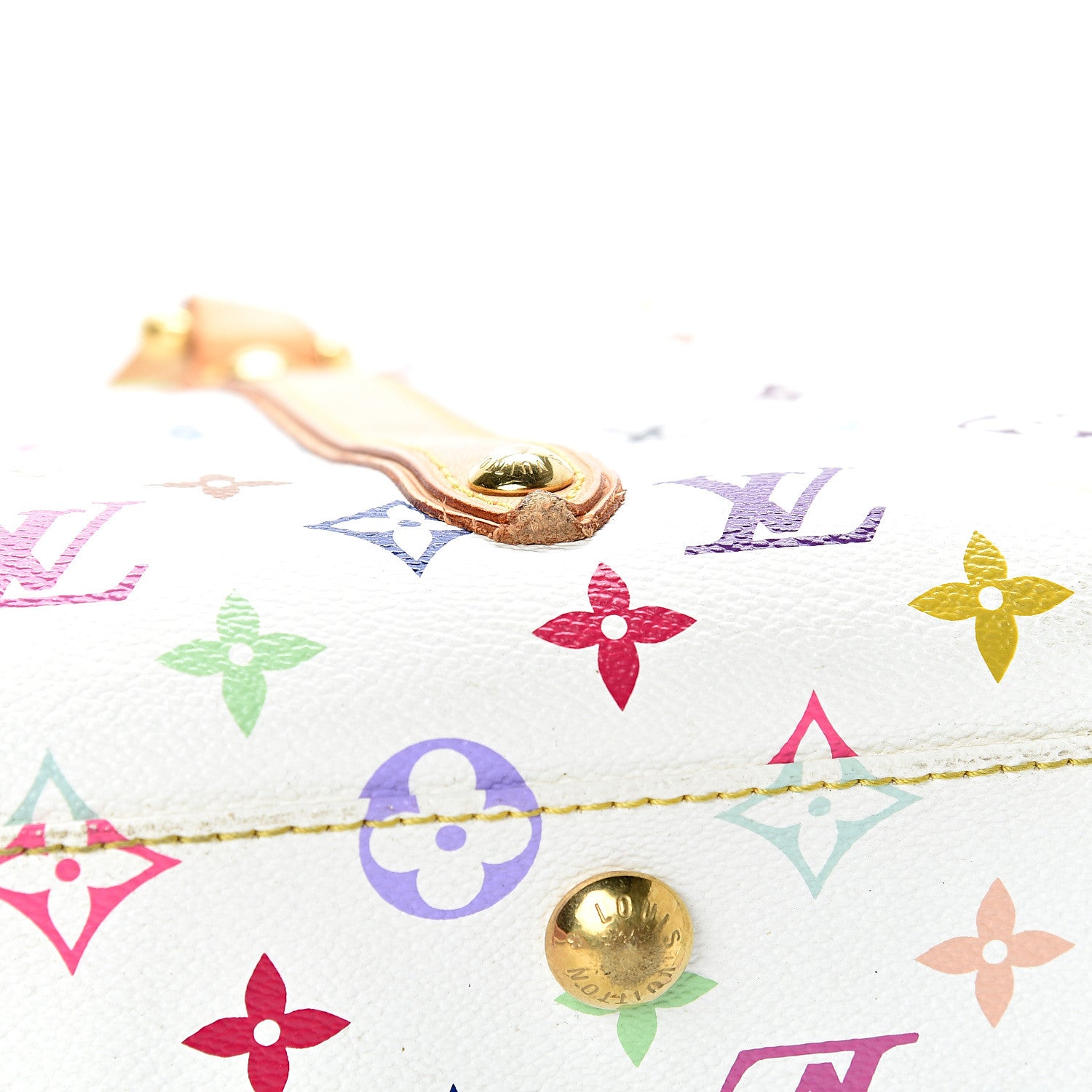 Louis Vuitton Monogram Multicolor Aurelia MM White 13 of 15