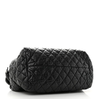 Chanel Lambskin Coco Cocoon Bowler Black 4 of 10