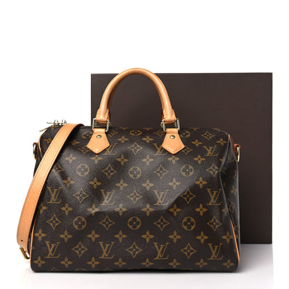 Louis Vuitton Monogram Speedy Bandouliere 30 13 of 13