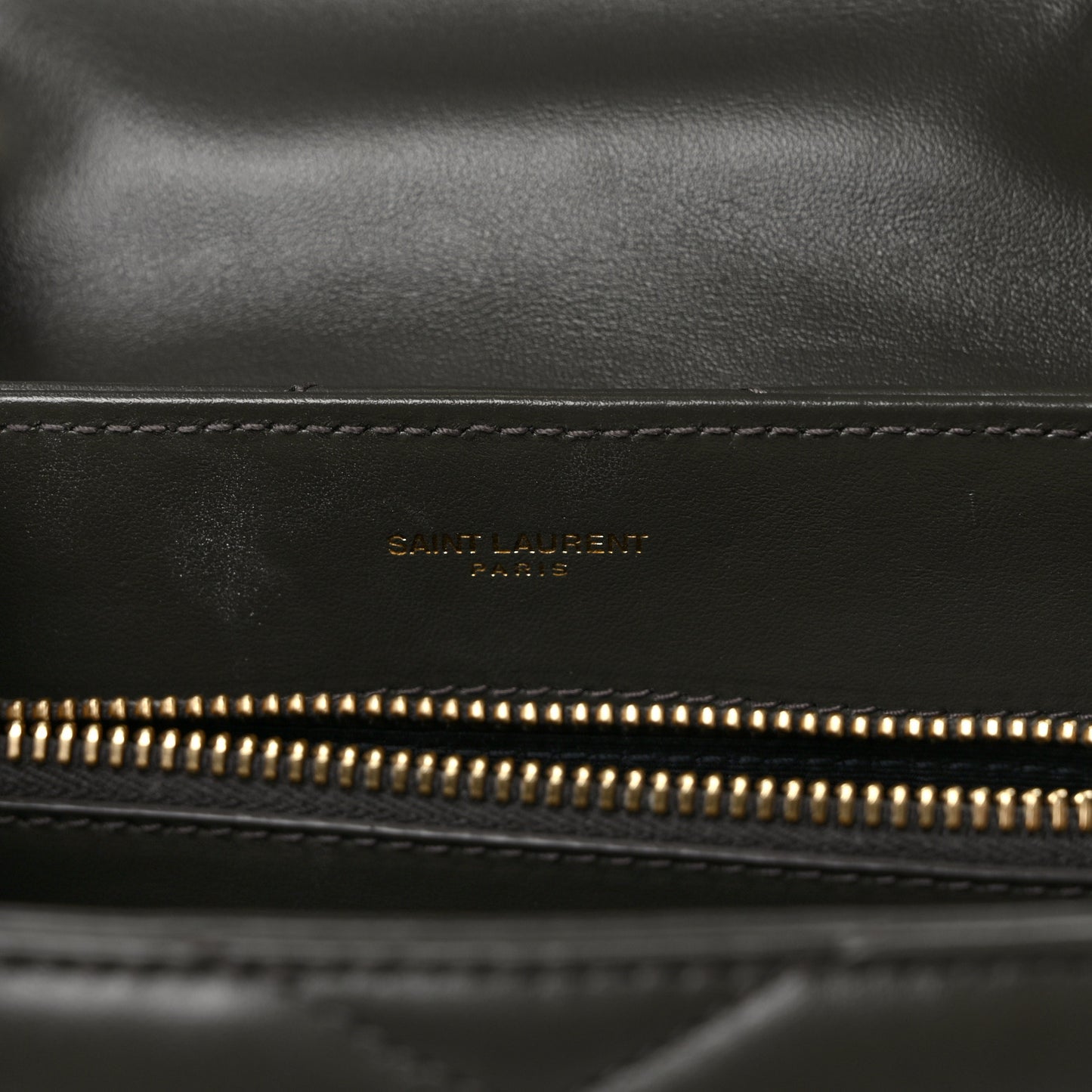 Calfskin Y Quilted Monogram Small Loulou Chain Satchel Pebble