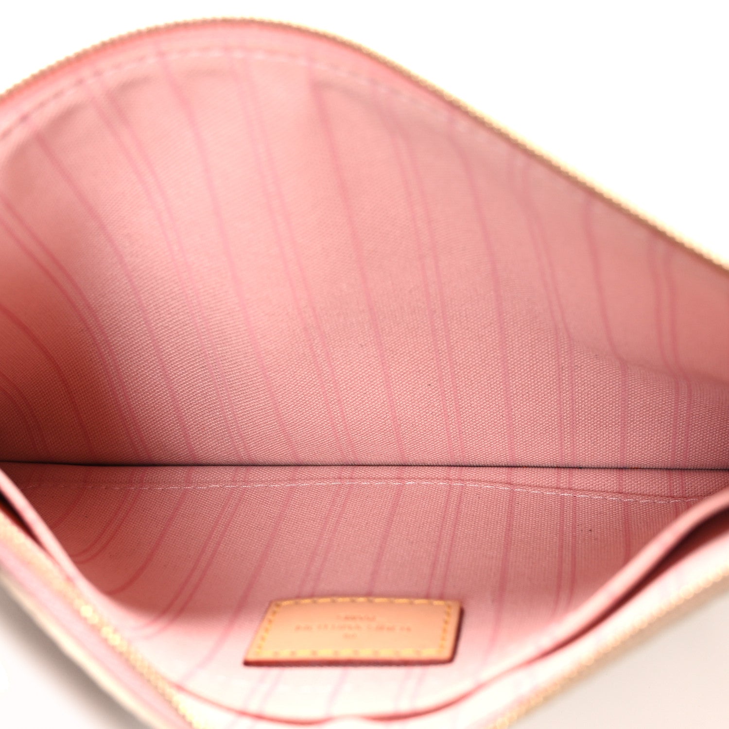Louis Vuitton Damier Azur Neverfull MM GM Pochette Rose Ballerine 5 of 8
