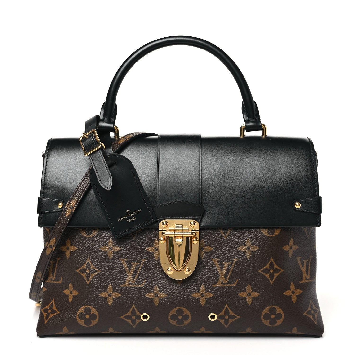 Louis Vuitton Monogram One Handle Flap Bag MM 1 of 12