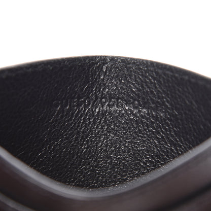 Saint Laurent Calfskin Y Quilted Monogram LouLou Credit Card Case Black 7 of 8
