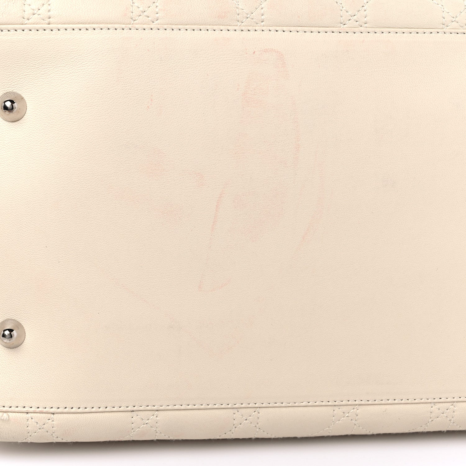 Christian Dior Lambskin Cannage Medium Soft Lady Dior Beige 14 of 19
