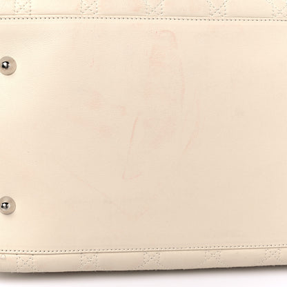 Christian Dior Lambskin Cannage Medium Soft Lady Dior Beige 14 of 19