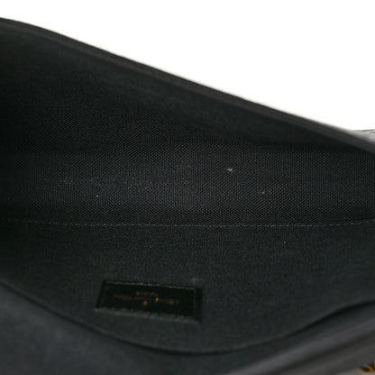 Louis Vuitton Empreinte Pochette Felicie Chain Wallet Black 6 of 11