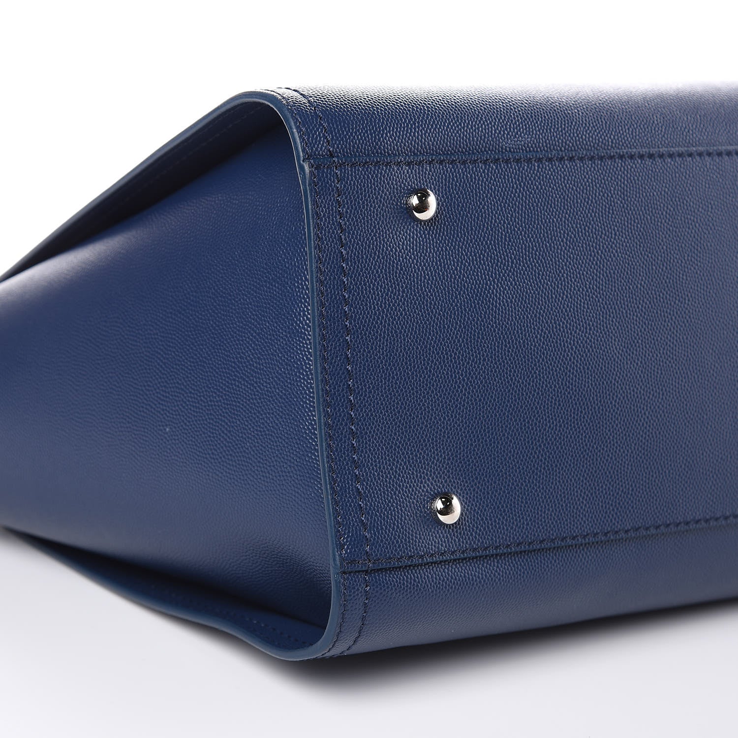 Chanel Caviar Small Studded Deauville Tote Navy 8 of 11