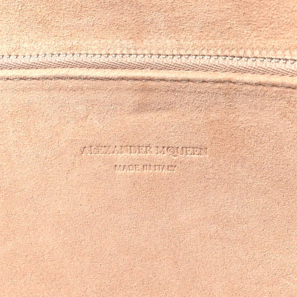 Alexander McQueen Calfskin Embellished Knuckle Flat Clutch Clutch Black 6 of 12