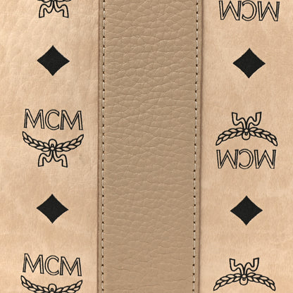 MCM Visetos Medium Liz Reversible Shopper Tote Beige 14 of 24