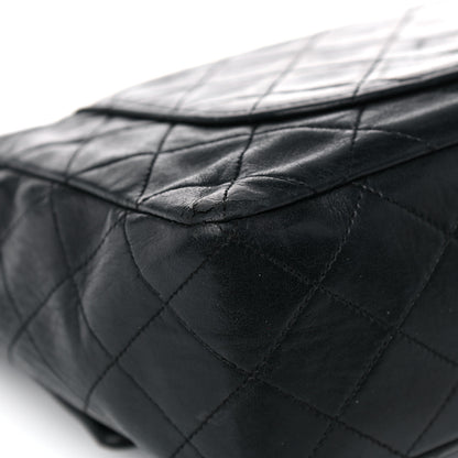 Chanel Lambskin Quilted Medium Single Flap Black 10 of 24