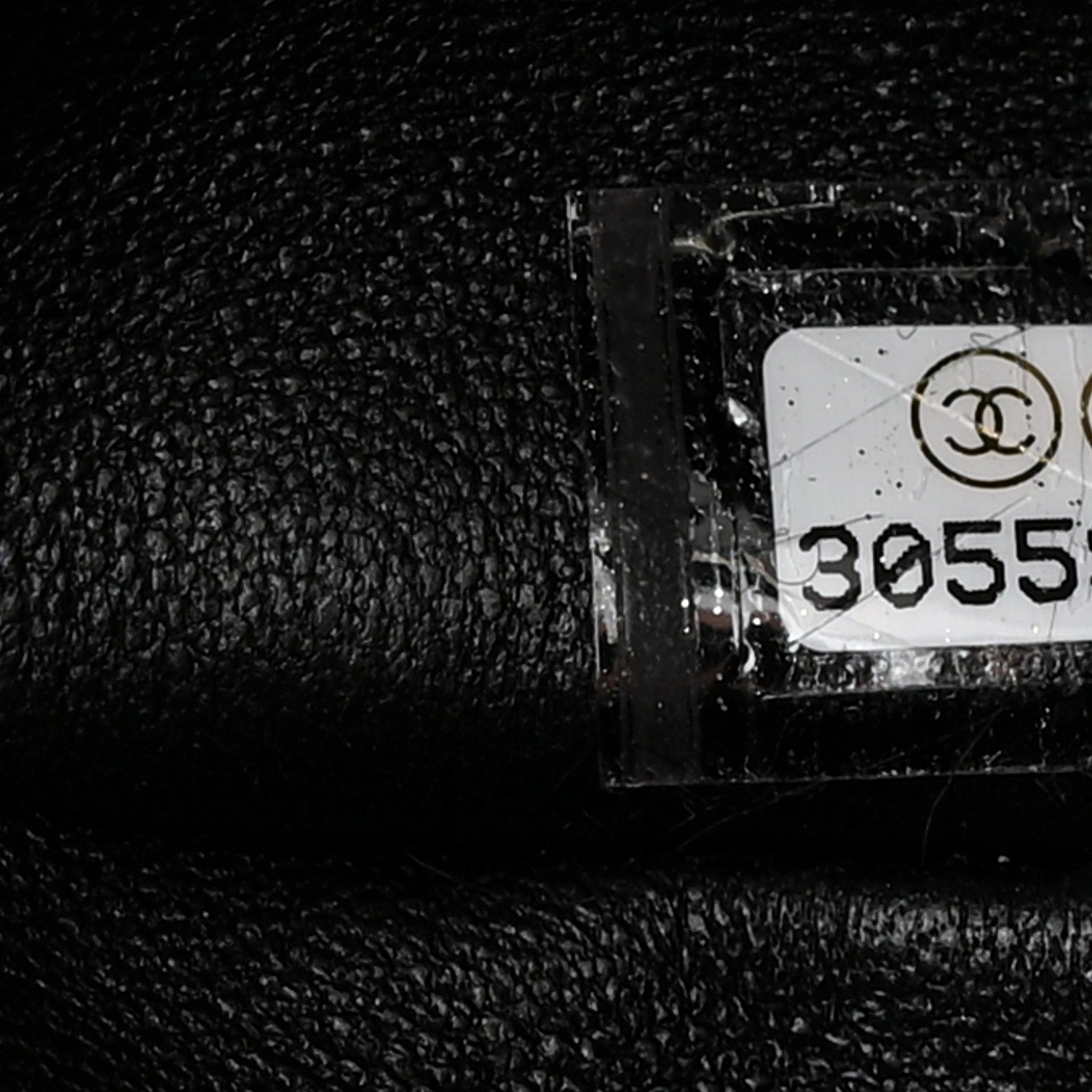 Chanel Velvet Enamel CC Kiss Lock Clutch Black 7 of 11