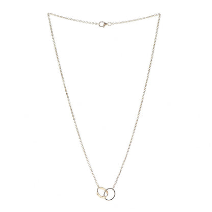 Cartier 18K Yellow Gold Interlocking LOVE Necklace 3 of 6
