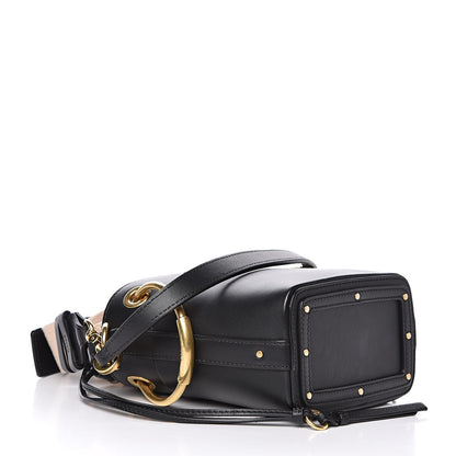 Chloe Smooth Calfskin Mini Roy Bucket Bag Black 4 of 11