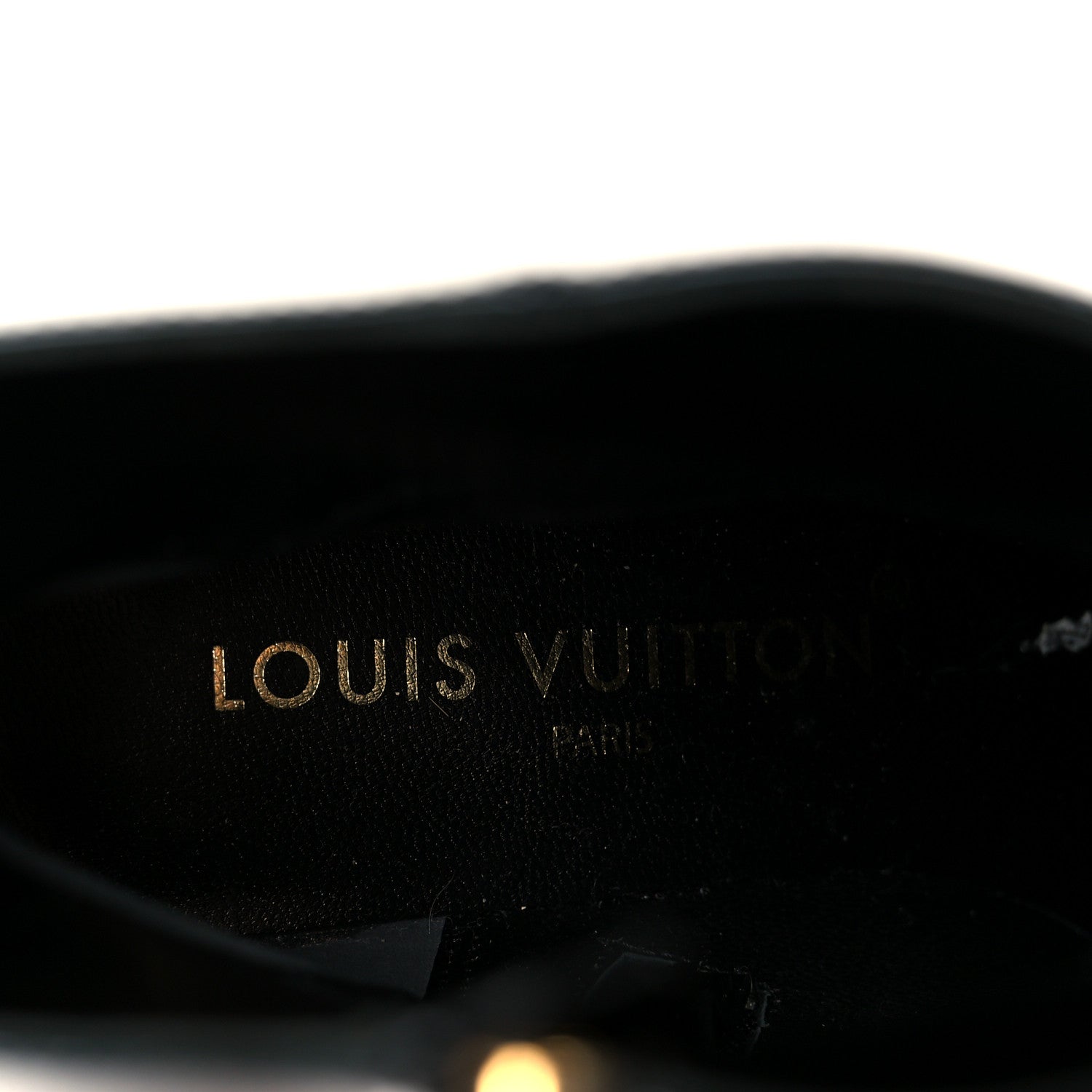Louis Vuitton Patent Calfskin Shake Ankle Boots 38 Black 8 of 9