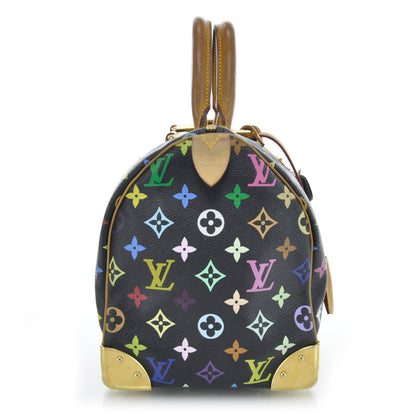 Louis Vuitton Monogram Multicolor Speedy 30 Black 6 of 11