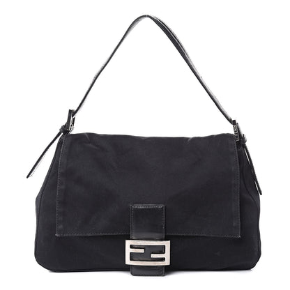 Fendi Neoprene Mama Baguette Black 1 of 14