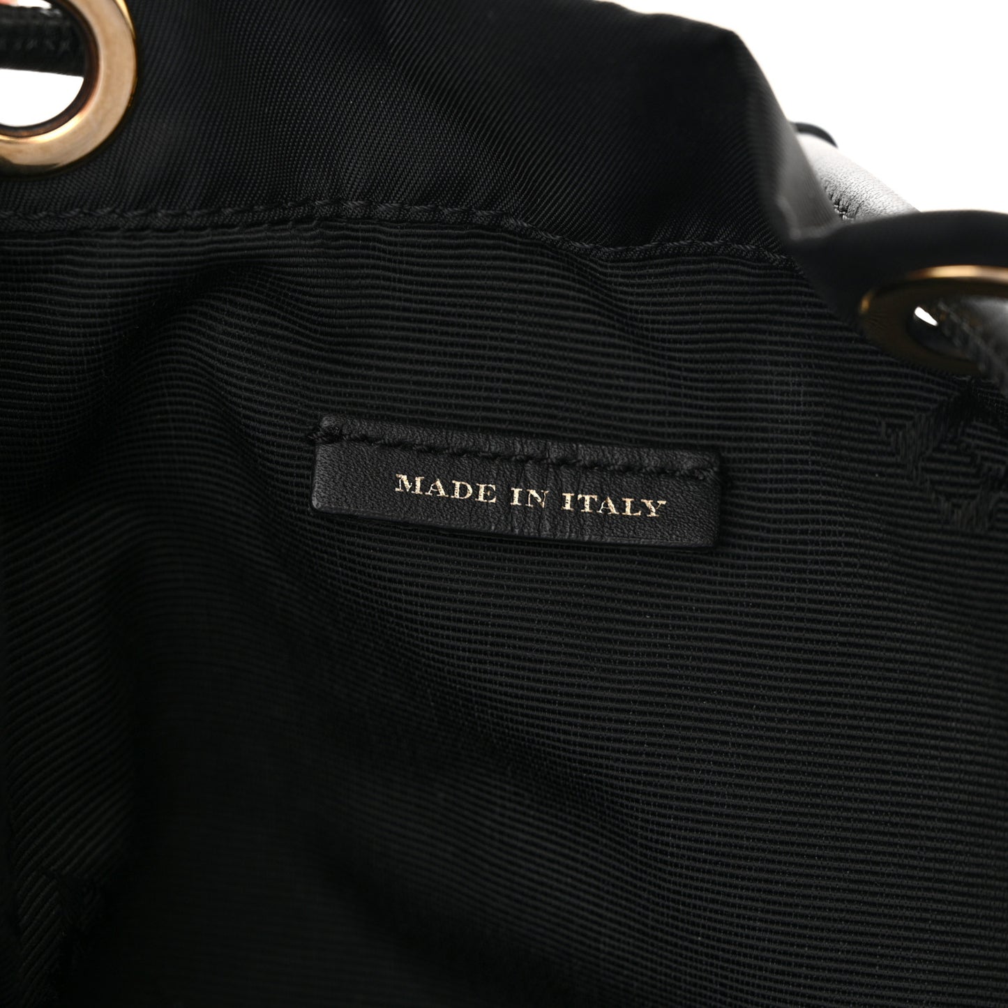 Nylon Large Rucksack Backpack Black